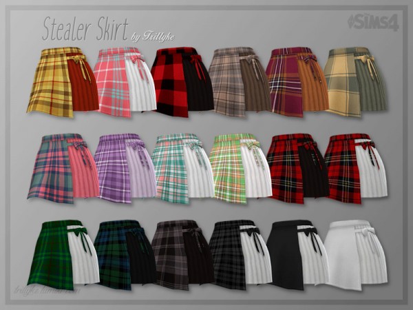  The Sims Resource: Stealer Skirt by Trillyke