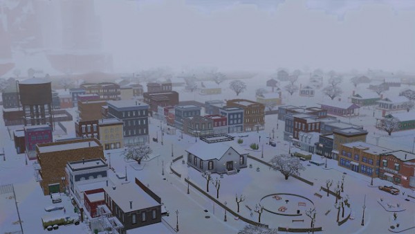  MSQ Sims: StrangerVille Snow Mod