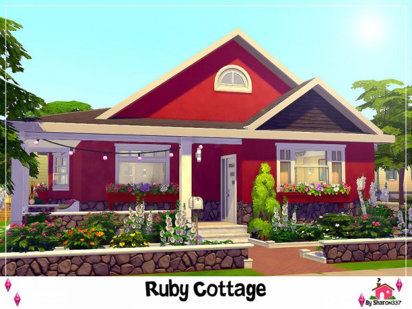 The Sims Resource: Ruby Cottage   Nocc by sharon337