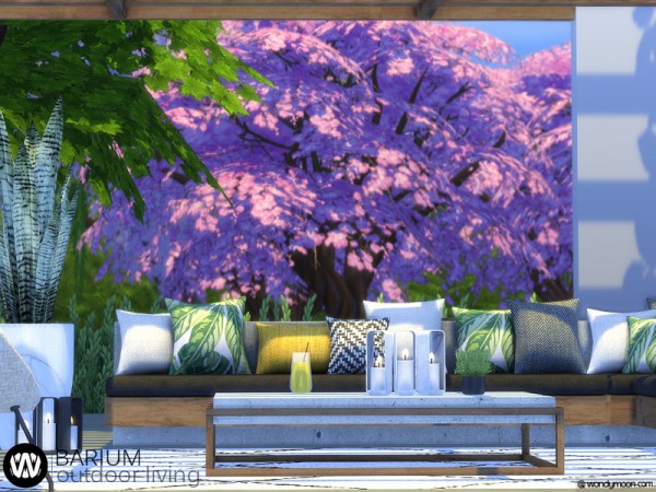  The Sims Resource: Barium Outdoor Living by wondymoon