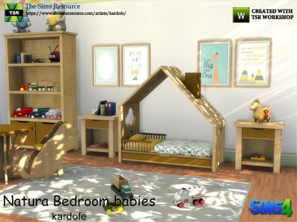  The Sims Resource: Natura Bedroom Babies by kardofe