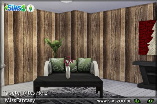  Blackys Sims 4 Zoo: Covering old wood by MissFantasy