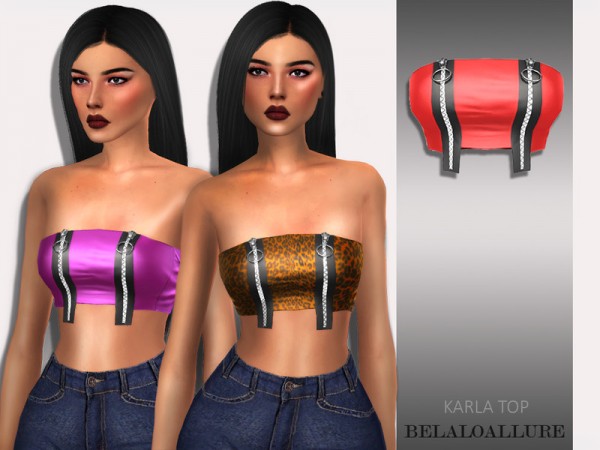  The Sims Resource: Karla top by belal1997