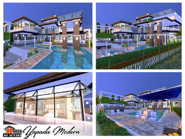  The Sims Resource: Yapada Modern House by Autaki