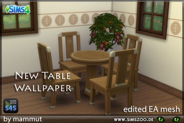 Blackys Sims 4 Zoo: New Table