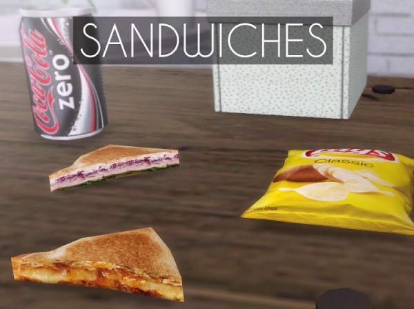  Descargas Sims: Sandwiches