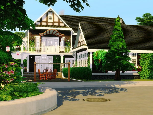  The Sims Resource: Cozy Family Villa by MychQQQ