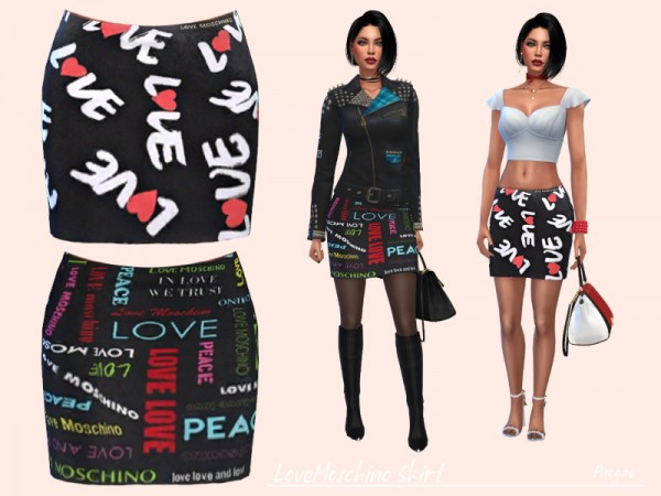  The Sims Resource: Skirt by Paogae