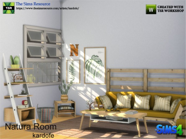  The Sims Resource: Natura Room by Kardofe