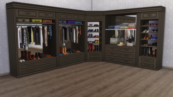 Alial Sim: Walk in closets • Sims 4 Downloads