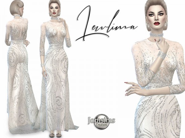  The Sims Resource: Lewlima dress by jomsims
