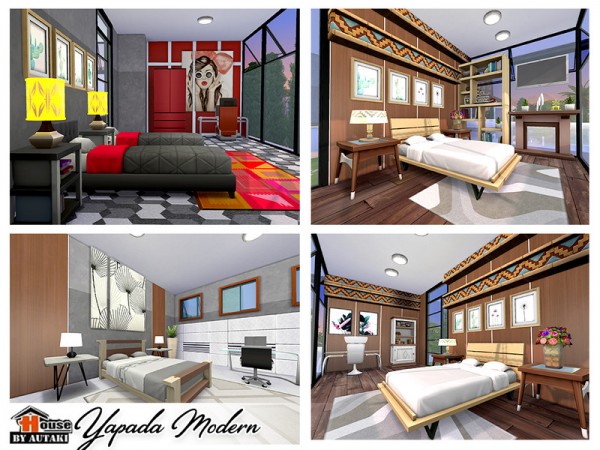  The Sims Resource: Yapada Modern House by Autaki