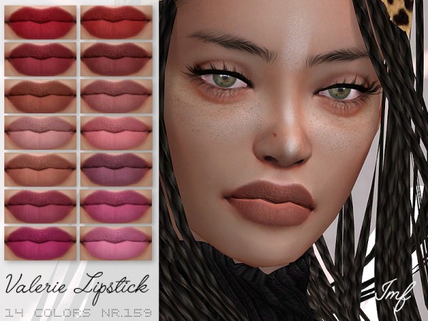  The Sims Resource: Valerie Lipstick N.159 by IzzieMcFire