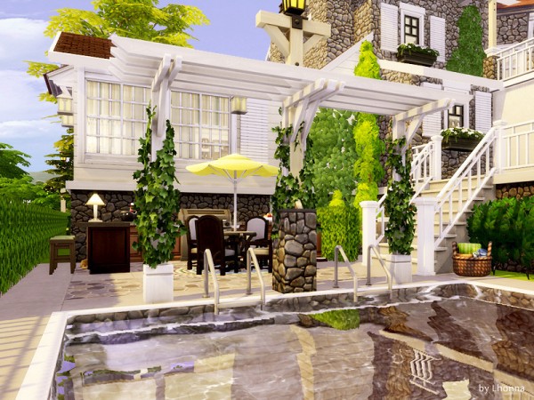  The Sims Resource: Birch Trees Mansion by Lhonna