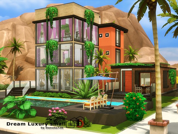 The Sims Resource: Dream Luxury small house by Danuta720
