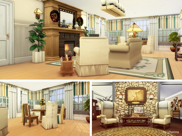  The Sims Resource: Birch Trees Mansion by Lhonna