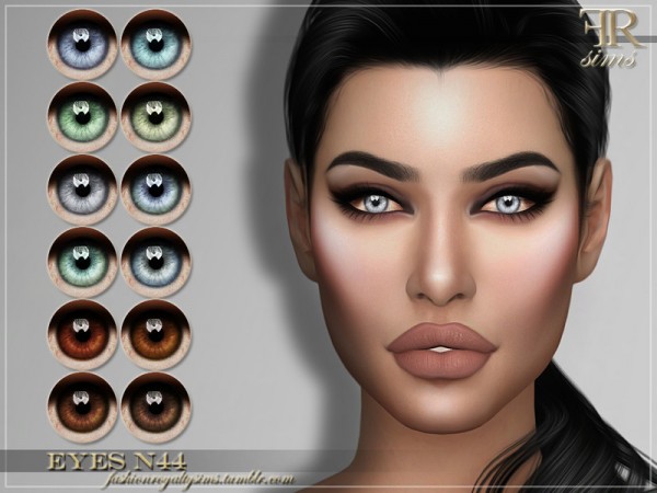  The Sims Resource: Eyes N44 by FashionRoyaltySims