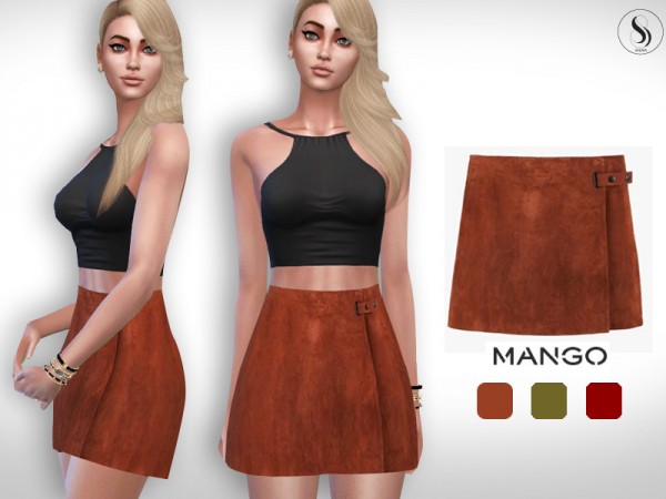  The Sims Resource: Mango Luisa Skirt by Saliwa