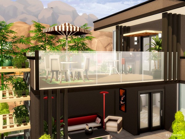  The Sims Resource: Micro Zen House by Lhonna