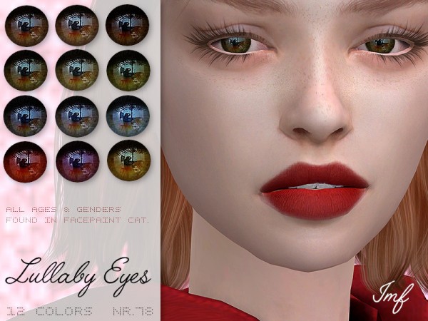  The Sims Resource: Lullaby Eyes N.78 by IzzieMcFire