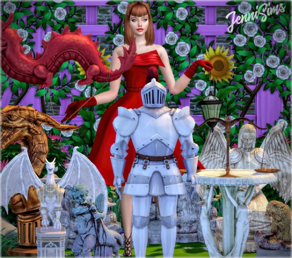  Jenni Sims: Decorative Statues, Dragons, Angel