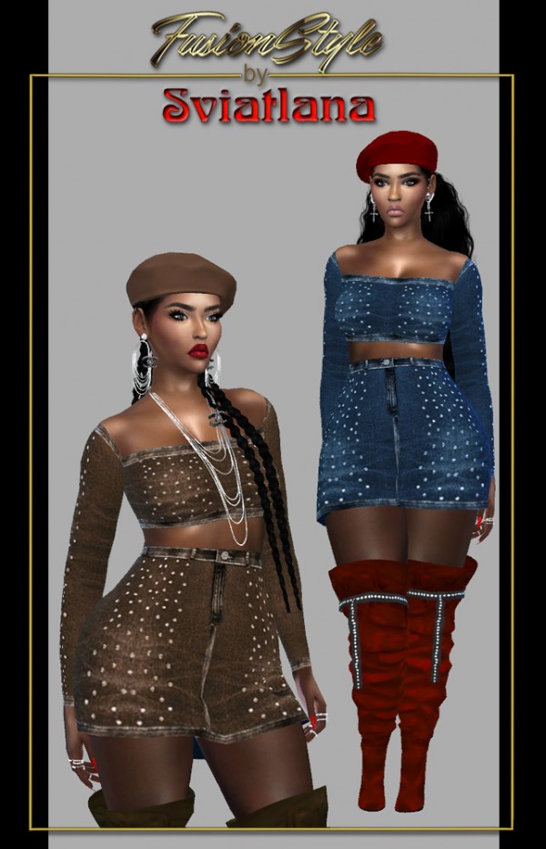  Fusion Style: Denim outfit by Sviatlana