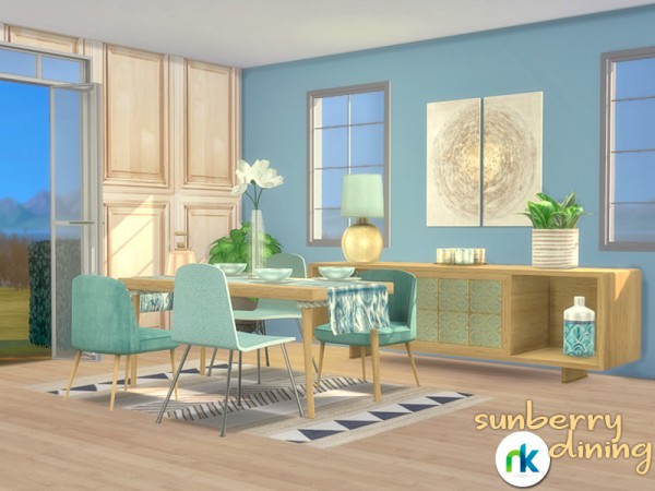  The Sims Resource: Sunberry Dining Room by nikadema