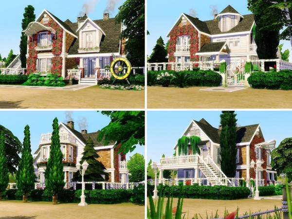  The Sims Resource: By The Sea House by MychQQQ