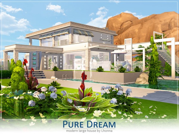  The Sims Resource: Pure Dream house by Lhonna