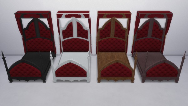  Mod The Sims: Gothic Bedroom  by TheJim07