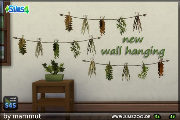  Blackys Sims 4 Zoo: Hanging Herbs 1 by mammut