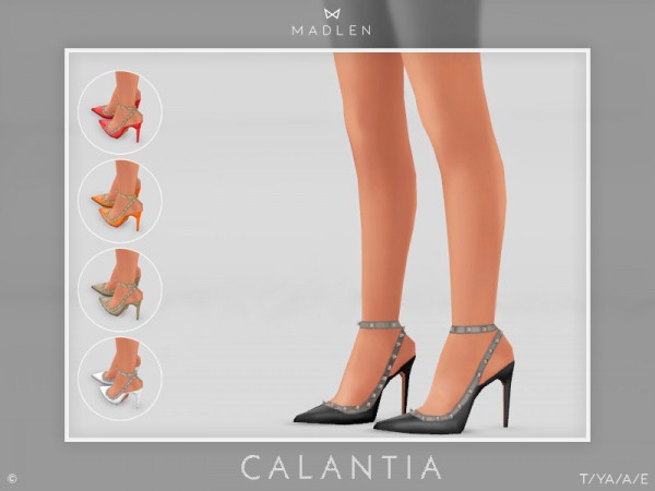  The Sims Resource: Madlen Calantia Shoes by MJ95