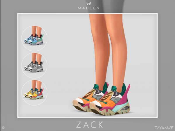  The Sims Resource: Madlen Zack Shoes by MJ95