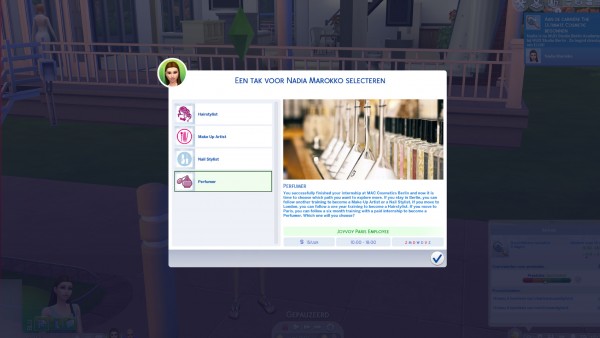  Mod The Sims: Ultimate Cosmetic Career by xTheLittleCreato