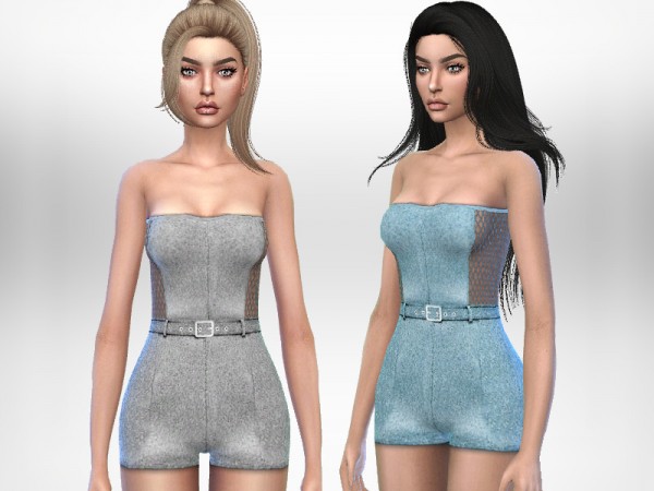  The Sims Resource: Belted Outfit by Puresim