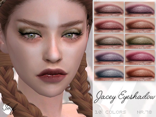 The Sims Resource: Jacey Eyeshadow N.78 by IzzieMcFire