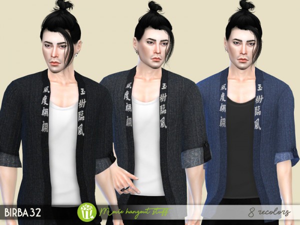  The Sims Resource: Kimono Jacket   Set 2 by Birba32