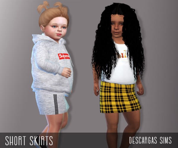  Descargas Sims: Short Skirts