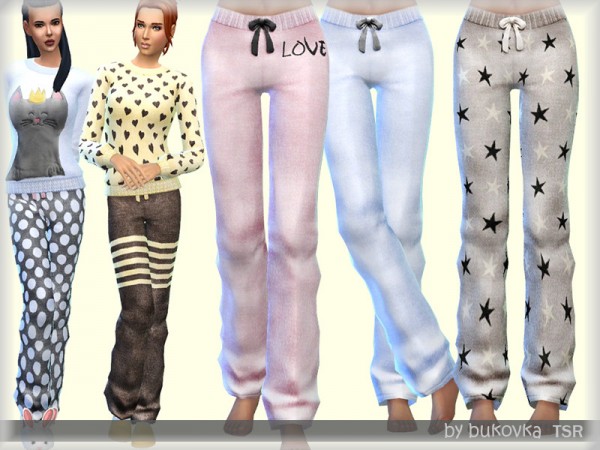  The Sims Resource: Velor Pants by bukovka