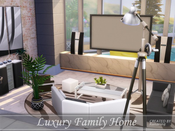  The Sims Resource: Luxury Family Home No cc by