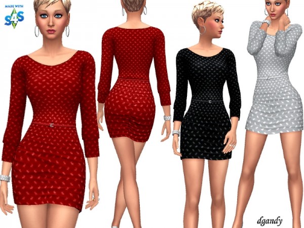  The Sims Resource: Dress   201902 05 by dgandy