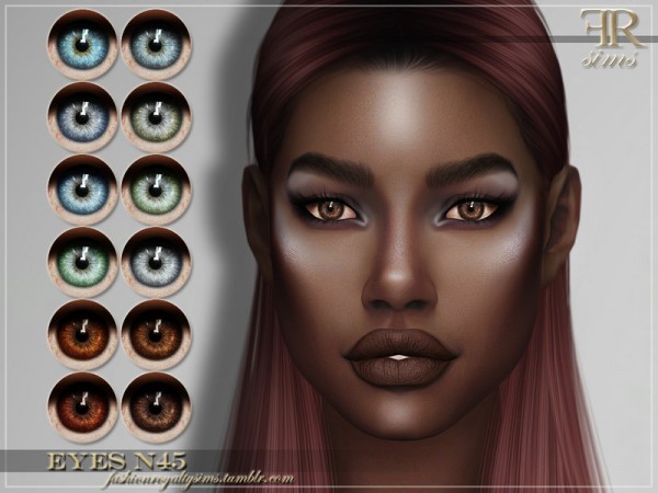  The Sims Resource: Eyes N45 by FashionRoyaltySims