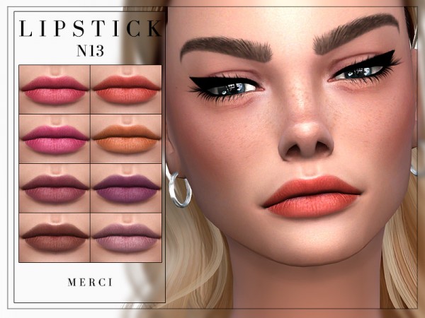  The Sims Resource: Lipstick N13 by Merci