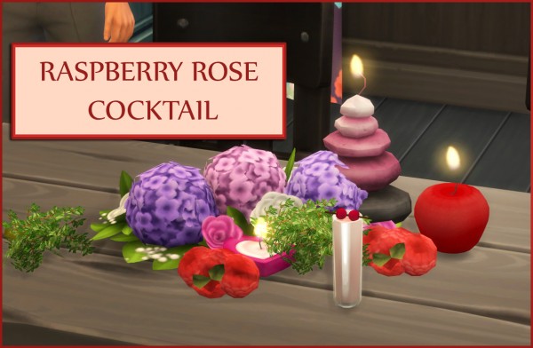  Mod The Sims: Raspberry Rose Cocktail by icemunmun