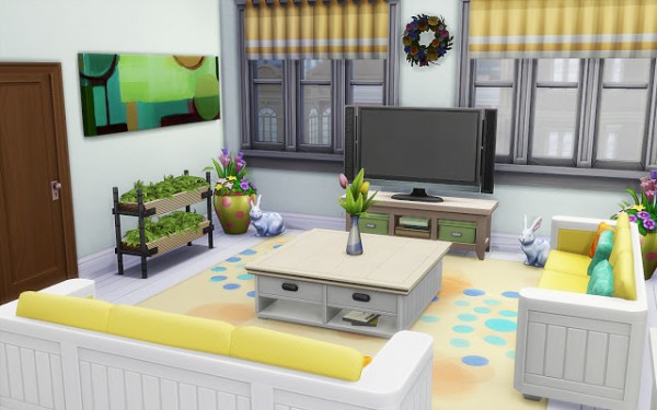  MSQ Sims: Spring Apartment