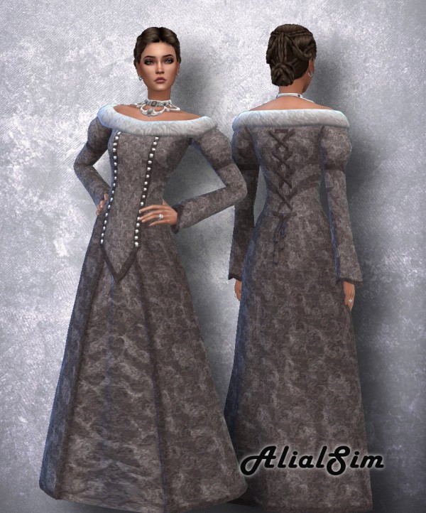  Alial Sim: Victorian Dress