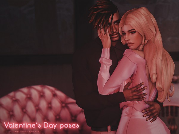  The Sims Resource: Valentine s Day poses   pose pack by HelgaTisha