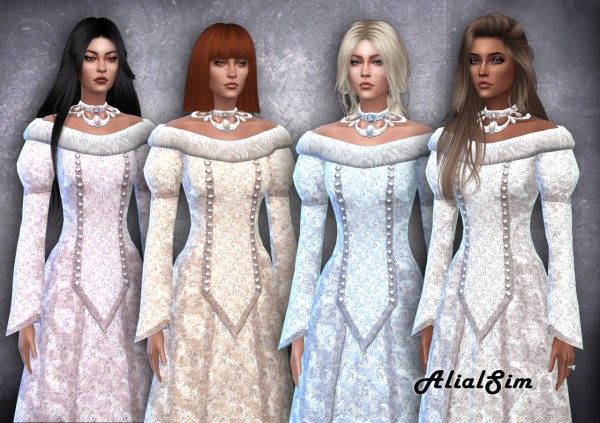  Alial Sim: Victorian Dress