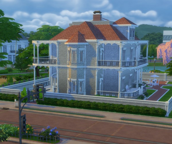  Mod The Sims: Riverside Mansion by ericapoe