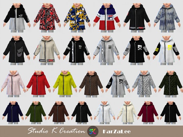  Studio K Creation: Hoodie coat for toddler